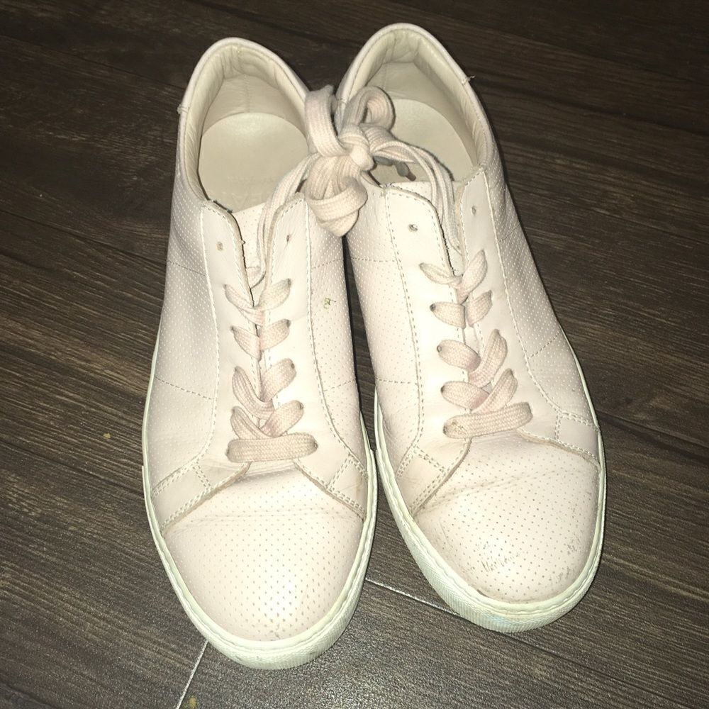 The Greats Brooklynn pink blush, low top 9.5 sneakers